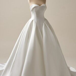 NEW Aberdeen Vida Lace-up drop waist Wedding Dress By Sottero and Midgley